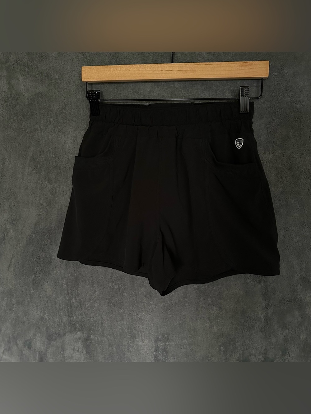 Kuhl Vantage Trainer Shorts Black  #6446 Running Gym Athletic Size Small